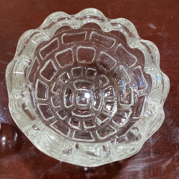 Anchor Hocking pressed glass turtle candy trinket black box from the 1950’s - Picture 6 of 16